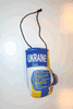UKRAINE COUNTRY FLAG HIGH QUALITY MINIATURE BOXING GLOVES .. NEW