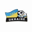 UKRAINE SOCCER BALL FOOTBALL IRON ON EMBROIDERED PATCH CREST BADGE .. NEW