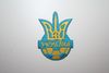UKRAINE YKPAIHA FIFA WORLD CUP EURO OFFICIAL IRON ON LOGO PATCH CREST BADGE ... SOCCER FOOTBALL .. NEW
