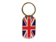 UNITED KINGDOM COUNTRY FLAG KEYCHAIN ..HIGH QUALITY .. NEW