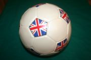 UNITED KINGDOM COUNTRY FLAG SIZE 5 HIGH QUALITY SOCCER BALL FOOTBALL .. NEW