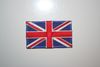 UNITED KINGDOM COUNTRY FLAG SMALL IRON  ON PATCH CREST BADGE .. OLD GLORY UK BRITISH  .. NEW
