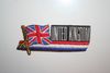 UNITED KINGDOM COUNTRY FLAG WORD IRON ON PATCH CREST BADGE .. NEW