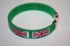 UNITED KINGDOM GREEN COUNTRY FLAG FLEXIBLE C BRACELET WRISTBAND .. NEW
