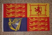 UNITED KINGDOM ROYAL STANDARD 3' X 5' FLAG BANNER TAPESTRY .. UK GREAT BRITAIN . NEW