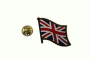 UNITED KINGDOM UK COUNTRY FLAG SMALL METAL LAPEL BADGE .. OLD GLORY .. NEW