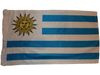 URUGUAY 12" X 18" INCHES COUNTRY HIGH QUALITY FLAG WITH SLEAVE WITHOUT STICK .. FIFA SOCCER WORLD CUP .. NEW