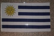 URUGUAY 3' X 5' NATIONAL COUNTRY FLAG BANNER TAPESTY .. NEW