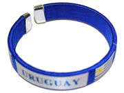 URUGUAY BLUE COUNTRY FLAG C' BRACELET WRISTBAND .. NEW