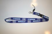 URUGUAY BLUE COUNTRY FLAG LANYARD KEYCHAIN PASSHOLDER NECKSTRAP ... NEW