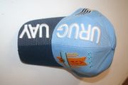 URUGUAY BLUE FOOTBALL ASSOCIATION FIFA WORLD CUP HAT CAP EBOSSED .. SOCCER FOOTBALL .. NEW