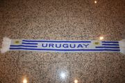 URUGUAY COUNTRY FLAG SCARF SCARVES .. FIFA WORLD CUP SOCCER FOOTBALL .. NEW