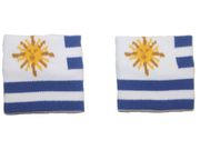 URUGUAY COUNTRY FLAG WRISTBAND SWEATBAND .. FIFA SOCCER WORLD CUP .. GREAT QUALITY .. NEW