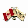 US VIRGIN ISLANDS / CANADA COUNTRY FLAG SMALL METAL FRIENDSHIP LAPEL PIN BADGE .. NEW US VIRGIN ISLANDS / CANADA COUNTRY FLAG SMALL METAL FRIENDSHIP LAPEL PIN BADGE .. NEW