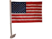 USA 12" X 18" INCHES HEAVY DUTY COUNTRY FLAG WITH STICK .. FIFA SOCCER WORLD CUP .. NEW