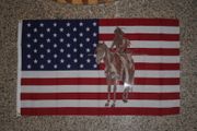 USA AMERICAN INDIAN 3 X 5 FEET PICTURE FLAG BANNER .. NEW
