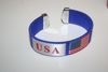 USA BLUE COUNTRY FLAG SUPER THICK BRACELET WRISTBAND .. NEW USA BLUE COUNTRY FLAG SUPER THICK BRACELET WRISTBAND .. NEW