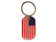 USA COUNTRY FLAG KEYCHAIN ..HIGH QUALITY .. NEW