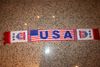 USA FIFA WORLD CUP SOCCER CRUSHED FLEECE SCARF SCARVES .. NEW USA FIFA WORLD CUP SOCCER CRUSHED FLEECE SCARF SCARVES .. NEW