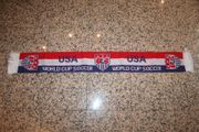 USA FIFA WORLD CUP SOCCER RED WHITE & BLUE SCARF SCARVES .. NEW