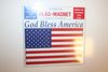 USA GOD BLESS AMERICA LARGE COUNTRY FLAG PATRIOTIC CAR FRIDGE MAGNET .. UNITED STATES STARS & STRIPES .. NEW IN PACKAGE USA GOD BLESS AMERICA LARGE COUNTRY FLAG PATRIOTIC CAR FRIDGE MAGNET .. UNITED STATES STARS & STRIPES .. NEW IN PACKAGE