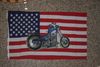 USA MOTORCYCLE 3 X 5 FEET FLAG BANNER .. NEW
