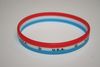 USA RED WHITE AND BLUE LAYERED SILICONE BRACELET WRISTBANDS ... NEW USA RED WHITE AND BLUE LAYERED SILICONE BRACELET WRISTBANDS ... NEW