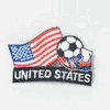 USA SOCCER BALL FOOTBALL IRON ON EMBROIDERED PATCH CREST BADGE .. UNITED STATES ... NEW USA SOCCER BALL FOOTBALL IRON ON EMBROIDERED PATCH CREST BADGE .. UNITED STATES ... NEW