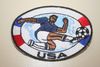 USA SOCCER FOOTBALL PLAYER IRON ON PATCH CREST BADGE ... UNITED STATES .. NEW USA SOCCER FOOTBALL PLAYER IRON ON PATCH CREST BADGE ... UNITED STATES .. NEW