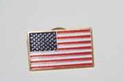 USA SQUARE COUNTRY FLAG SMALL LAPEL PIN BADGE .. NEW