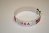 USA WHITE COUNTRY FLAG METAL BRACELETS ... STARS AND STRIPES ... NEW USA WHITE COUNTRY FLAG METAL BRACELETS ... STARS AND STRIPES ... NEW