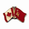 USSR OLD SOVIET UNION / CANADA COUNTRY FLAG SMALL METAL FRIENDSHIP LAPEL PIN BADGE .. NEW USSR OLD SOVIET UNION / CANADA COUNTRY FLAG SMALL METAL FRIENDSHIP LAPEL PIN BADGE .. NEW