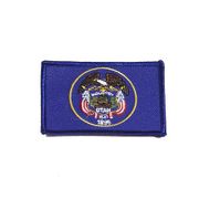 UTAH USA STATE FLAG IRON ON PATCH CREST BADGE 2 1/8 X 3 1/4 INCHES ... NEW