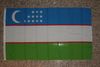 UZBEKISTAN 3' X 5' NATIONAL COUNTRY FLAG BANNER TAPESTY .. NEW