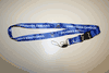 VANCOUVER CANUCKS BLUE EXTRA WIDE LANYARD KEYCHAIN PASSHOLDER . NEW