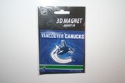 VANCOUVER CANUCKS NHL HOCKEY 3D EMBOSSED FRIDGE MAGNET... NEW