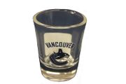 VANCOUVER CANUCKS NHL HOCKEY LOGO 1.5 OZ SHOTGLASS