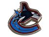 VANCOUVER CANUCKS NHL HOCKEY LOGO LAPEL PIN BADGE 1' X 1' INCHES .. NEW