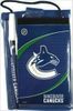 VANCOUVER CANUCKS NHL LOGO FLIP NOTEPAD & PEN .. SIZE : 4" X 6" INCHES .. NEW