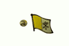 VATICAN CITY COUNTRY FLAG SMALL METAL LAPEL PIN BADGE .. NEW