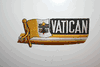 VATICAN CITY COUNTRY FLAG WORD IRON ON PATCH CREST BADGE ...NEW