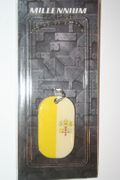 VATICAN CITY FLAG METAL DOG TAG NECKLACE PENDANT .. NEW