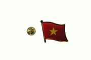 VEITNAM COUNTRY FLAG SMALL METAL LAPEL PIN BADGE .. NEW