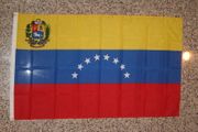 VENEZUELA 8 STAR 3' X 5' COUNTRY FLAG BANNER TAPESTRY ..NEW