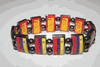 VENEZUELA COUNTRY FLAG FLEXIBLE METAL SPORTS BRACELET ... NEW
