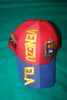 VENEZUELA COUNTRY FLAG RED & BLUE EMBROIDERED BASEBALL HAT CAP .. NEW VENEZUELA COUNTRY FLAG RED & BLUE EMBROIDERED BASEBALL HAT CAP .. NEW