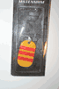 VIETNAM COUNTRY FLAG METAL DOG TAG NECKLACE PENDANT .. NEW