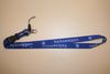 VOLKSWAGEN BLUE CAR LANYARD KEYCHAIN PASSHOLDER .. NEW