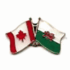 WALES / CANADA COUNTRY FLAG SMALL METAL FRIENDSHIP LAPEL PIN BADGE .. CYMRU .. NEW WALES / CANADA COUNTRY FLAG SMALL METAL FRIENDSHIP LAPEL PIN BADGE .. CYMRU .. NEW