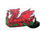WALES COUNTRY FLAG CAR SIDE MIRROR COVERS , 2 IN A PACK